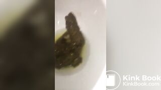 My friend takes huge shits