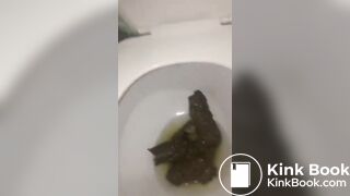 My friend takes huge shits
