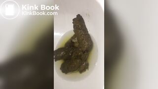 My friend takes huge shits