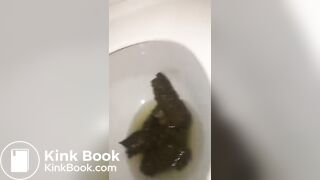 My friend takes huge shits