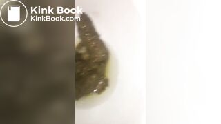 My friend takes huge shits