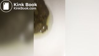 My friend takes huge shits