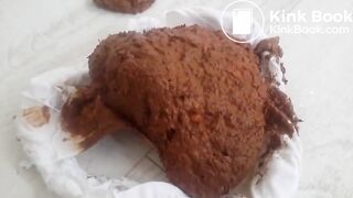 White panty poop. - video 3