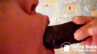 Young Teen Sucking Shit