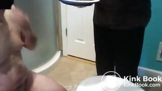 Nose and Mouth Packed by Mistress