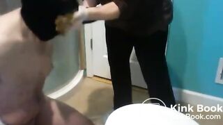 Nose and Mouth Packed by Mistress