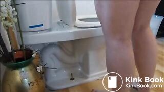 On toilet - video 3