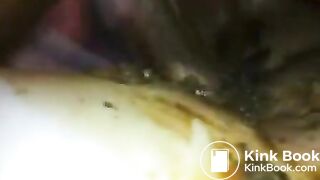 scat in pussy 4 - video 2