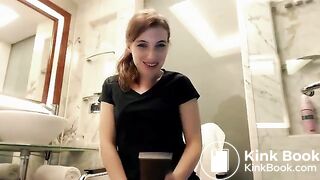 Amazing amateur pooper