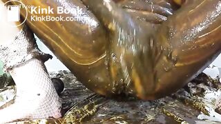 covered in shit dildo play
