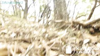 Shitting in the woods - video 9