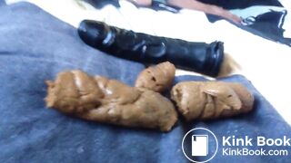 Massive poopoo and bum play