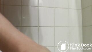 pink hair girl enema