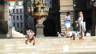 public panty pissing and shitting