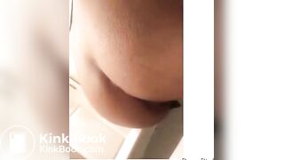 Same fine black girl poop