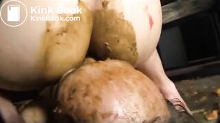 She really likes the dirty scat play