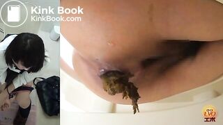 Nice view from a toilet pornera