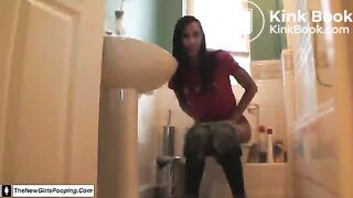 British Girl Fart and Poop