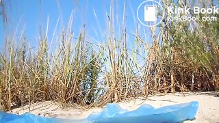 second girl on the beach