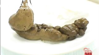 Eating, shitting and examine