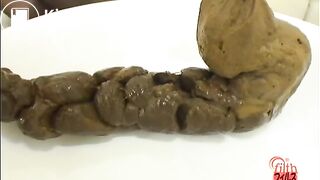 Eating, shitting and examine