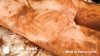 Scat Couple - Filthy teens do it all!