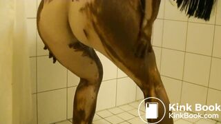 full body shit smearing