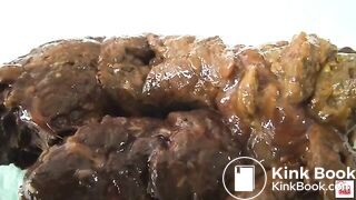 Bored wife puts a big pile of shit on a husband's favorite chair