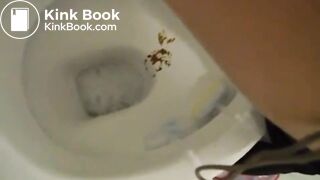 Toilet Pooping Hot Ass