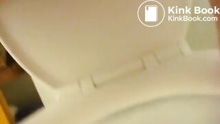 Wife poops in husbands hands