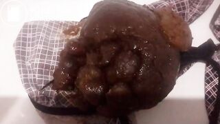 Huge pantypoop and farting