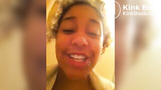 Ebony records herself shitting and shows it (Part 2)