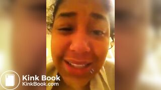 Ebony records herself shitting and shows it (Part 2)