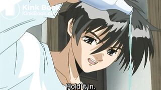 Purple Hair Lady gets an enema[Scat Hentai]