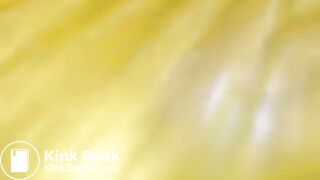 skinny white girls hard dildo causes her to shit n accidentally goes into v