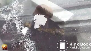 Compilation of beautiful women pooping in public