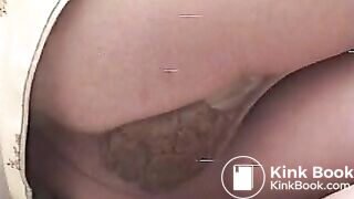 Desperate Girl Shit in Pantyhose