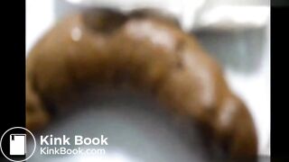 Shitting and pissing on the plate 3