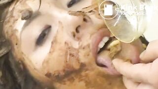 My favorite Japanese scat princess in her first and best scat video
