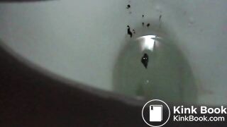 My 2 sisters shitting in our toilet