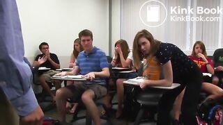 Funny Scat SchoolGirl Shits In Class