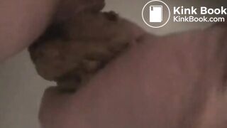 several scenes poop on hand