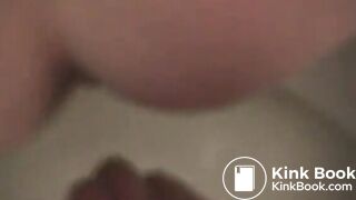 several scenes poop on hand