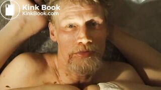 Hot slut enjoys scat sex with two guys