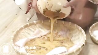 Two geisha women in lesbian scat play - part 2