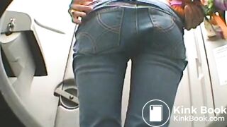 Very hot girl in bowlcam