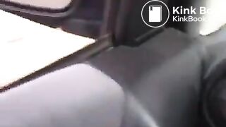 Crackhead lady takes a hot, wet shit on sidewalk