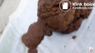 Amazing huge creamy shit