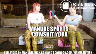 Manure sports Cowshit Yoga