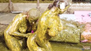 Manure sports Cowshit Yoga